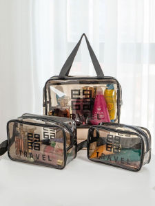 Large Capacity Portable Womens Makeup Bag Separate Wet And Dry Travel Toiletry Bag Cosmetic Storage Bag New 2022 Model
