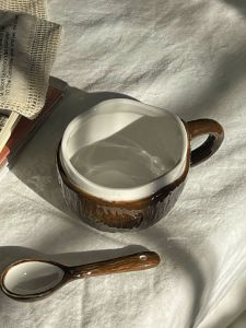 Cốc Cà Phê Bằng Gốm Sáng Tạo Dễ Thương Chịu Nhiệt Độ Cao Dùng Cho Văn Phòng Cốc Đựng Sữa Sáng Cốc Đựng Cà Phê Cốc Đựng Nước