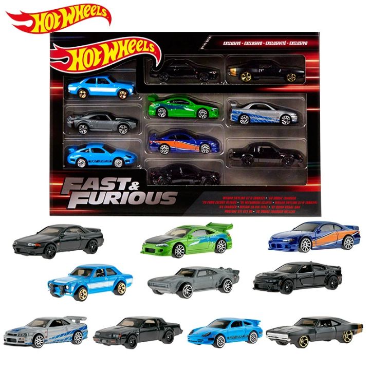 hot wheels fast and furious 10 pack exclusive