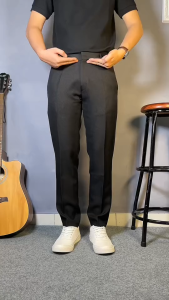 PROMO 80K DAPAT PAKET ISI 3 PCS CELANA KANTOR FORMAL PRIA SLIM FIT BAHAN KAIN WOLL KUALITAS RAPI
