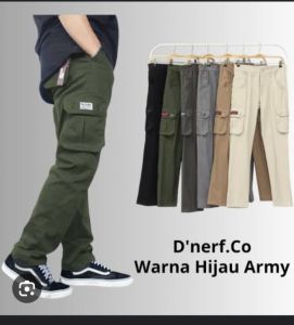 celana kargo bahan cino celana kargo pria celana kargo bahan cino