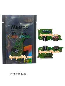 BOARD KONEKTOR PAPAN CAS VIVO Y55 2020 PCB CONNECTOR CHARGER PLUG IN MIC ORIGINAL