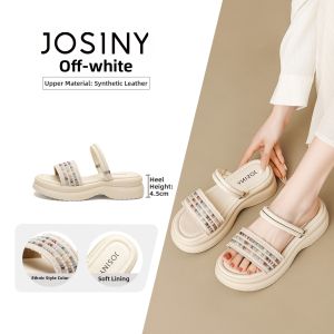 Josiny | Elevated Wedge Slip-on Sandals Women