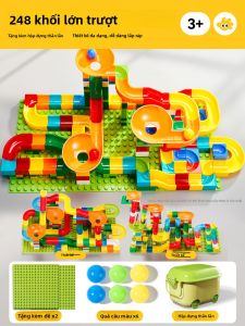 FUZAO | Bộ Xây Dựng Đường Ray Hạt To Cho Trẻ 3-6 Tuổi