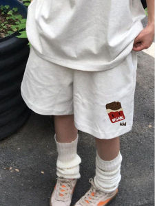 Quần Short Thể Thao Cotton Nguyên Chất Cỡ Lớn 300 Pound Cho Nam Mùa Hè Mỏng Co Giãn Cạp Chun Quần Dài Năm Điểm Thường Ngày