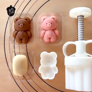 Lady Bear 30 กรัม: เซ็ตพิมพ์กดขนมลายหมีแบร์ 30 ชั่วโมง 453 วัสดุ