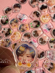 Acrylic Handmade Concert Tour Souvenir Support Hair Clip Ring Pin Badges Celebrity Fan Gear Youth Fashion Party Supplies