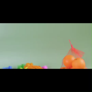 ถุงตาข่ายผลไม้ พร้อมหัวล็อก(Set 10 ชุด)ถุงตาข่ายเอนกประสงค์ สำหรับใส่ผลไม้หรือของใช้ ์Nylon mesh bag