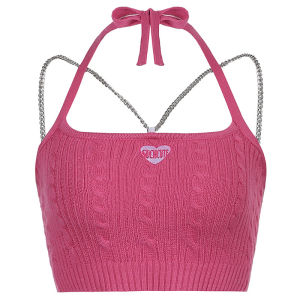 🦋 VEVE Korean Style Women coquette tops summer sleeveless croptops trendy