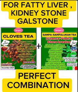 CHANCA PIEDRA SAMPALOKAN +CLOVES  FOR KIDNEY STONE GALSTONE  FATTY LIVER