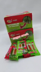 30pcs Watermelon Fruit Bubble Gum Candy SUGAR CRASH