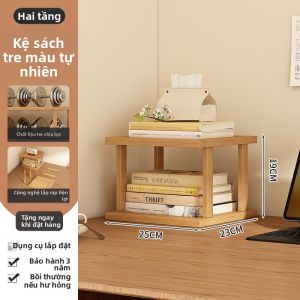 CHUJUN | Giá Sách Bàn Đa Tầng cho Lưu Trữ Văn Phòng tại Nhà