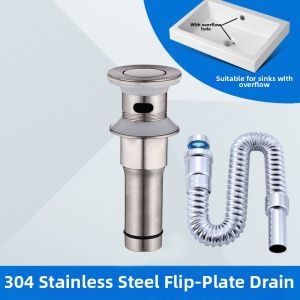 Odor Prevention Sealed Sink Drain 304 Stainless Steel