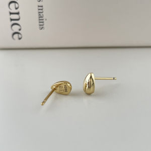 Silver Needle Waterdrop Earrings Womens Fashion Versatile Daily Wear Elegant Simple Design Jewelry Ear Jewelry Accessory