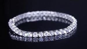 S925 Sterling Silver 3-6.5mm D Color Moissanite Tennis Bracelet For Women Diamond Lnk Chain Bracelets Jewelry Gift