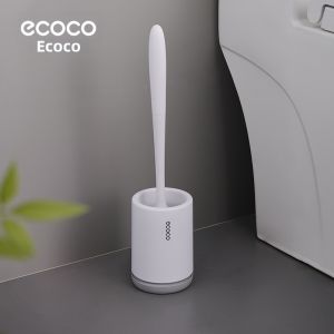 ecoco | Silicone Non-Blind-Angle Toilet Brush Set