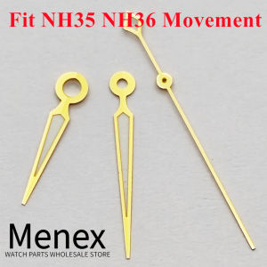 Menex Green Luminous Watch Hands Silver/Gold/Rose Gold Fit NH35 NH36 ETA2824 2836 Miyota82 DG Automatic Movement Watch Parts