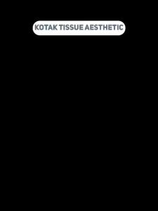 Kotak Tissue Transparant Tutup Kayu | Tempat Penyimpanan Tissue Transparan | Kotak Tisu Estetik Minimalis Tutup Kayu | Kotak Tisu Aesthetic Premium Quality