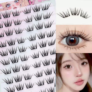 แถบบางพิเศษมองไม่เห็นขนตาปลอมธรรมชาติติดกาวเครื่องสำอางแต่งขนตาสดระบายอากาศได้ดี