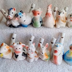 Wholesaler Direct Local Supplier Ceramic Porcelain Zodiac Whistle Whistles