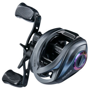 SeaSir | Seasir Rexcast Fishing Reel Max Drag 12kg Long Cast 7.3:1 6+1BB Fresh Saltwater Design Baitcasting Fishing Pole