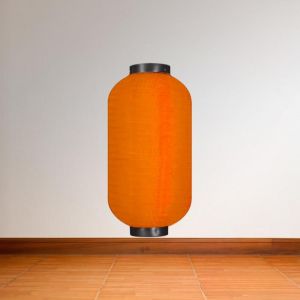 Colorful Folding Lantern Outdoor Waterproof Long Winter Gourd Hanging Decoration Traditional Chinese Festival Lighting Decoration