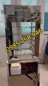 Tủ Hấp Bánh Bao Bánh giò. Tủ Trưng Bày Thực Phẩm