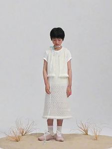 LOVESASAKIDS | Cool Knitted Lace Crochet Sleeveless Jacket