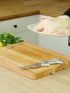 Heavy-Duty Poultry Shears That Effortlessly Cut Through Bones Fish Veggies Nuts All-Purpose Scissors Kitchen Shears