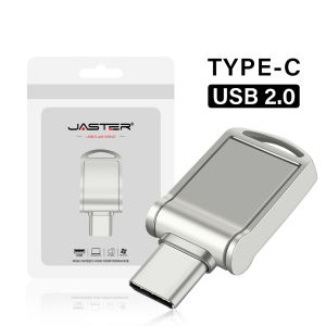 Jaster | Metal Type-c USB Flash drive Black office professional Memory stick 128GB 64GB 32GB 16GB 8GB Silver 4GB Pen drive