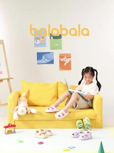 Balabala |Giày sandal họa tiết hoạt hình đế mềm chống trượt cho bé