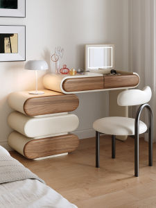 VANSO | Retro Creamy Style Multi-function Vanity Table