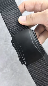 Nam Ni lông Hợp kim kẽm của vành đai thắt lưng cho doanh nhân đơn giản ngoài trời đa năng cổ điển thắt lưng một màu 3.8cm