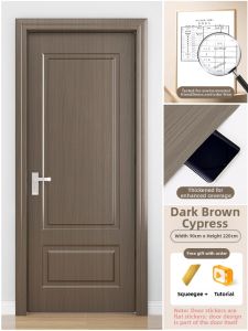 SAIWAKAI | Wood Texture Renewal Door Sticker