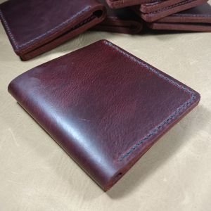 Dompet minimalis pria bahan kulit asli handmade