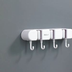 𝗛𝗢𝗩𝗘𝗟𝗦𝗛𝗢𝗣 Tempat Penjepit Gantungan Sapu Pel Dinding 3 4 5 Kait Cantolan Kapstok