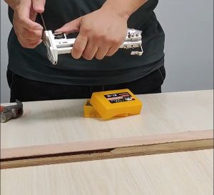 STEEL NAIL GUN PAKU STEPLER KETOK SEMI AUTOMATIC STRAIGHT NAILING TOOLS