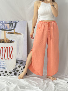 Wander Child MiaoMiao 2.0 Yoga Pants Cool Sensation Side Split 9-Length Circular Arc Split High Waist Fitness Sportswear