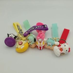 TAIYO Gantungan Kunci Sanrio Movie Keychain Lucu Menarik Karakter Kartun Souvenir Cute Tas Fashion