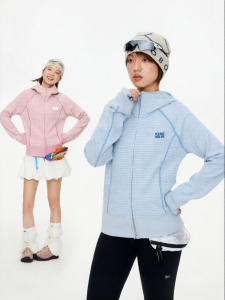 OWOX | Áo Khoác Hoodie Thể Thao Dáng Ôm Ngắn Hasu Line