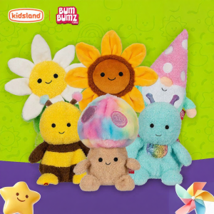 Kidland | Garden Series Gift Toy Plush  Sunflower Snail