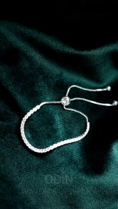 Vòng tay Bạc ODIN Hera Tennis – bản 2mm nữ - Bạc Italy S925 - Mỏng manh tinh tế - Kèm nấc chỉnh size - Fullbox