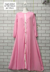 gamis plisket