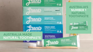 Kem Đánh Răng Hữu Cơ Cho Bé Từ 2 Tuổi Grants of Australia Tuýp 75G Nhập Khẩu Chính Hãng Từ Úc An Toàn Cho Trẻ Em