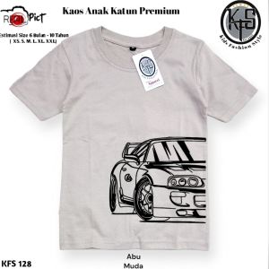 KFS 128 Baju Couple Adik Kaka Kaos Distro Anak Laki-laki Perempuan Katun Premium Gambar Mobil Cars Nevy Estimasi 1 Tahun Sampai 14 Tahun