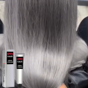 【BUY 1 TAKE 1】Eelhoe Gray Hair Dye Cream Dye Hair Gray Color Natural Long Lasting Instant Hair Dye Diy Hairstyle Paste Dye Cream 100ml 