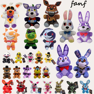 2026 New Five Night At Freddy Fnaf Cute Plush Toys Game Doll Bonnie Bear Foxy Cartoon Stuffed Doll Freddy Toys For Children Gift