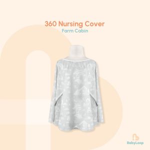 Apron Menyusui - Nursing Cover 360 Tencel - Baby Loop