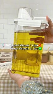 RUMATIDY: Toples Cereal 2 Liter & Wadah Minyak Goreng Serbaguna