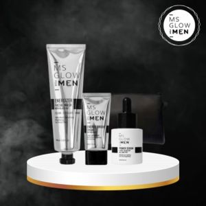 Ms Glow For Men Paket Basic Lengkap - Skincare Pria Wajah Putih - Msglow Men Official Original